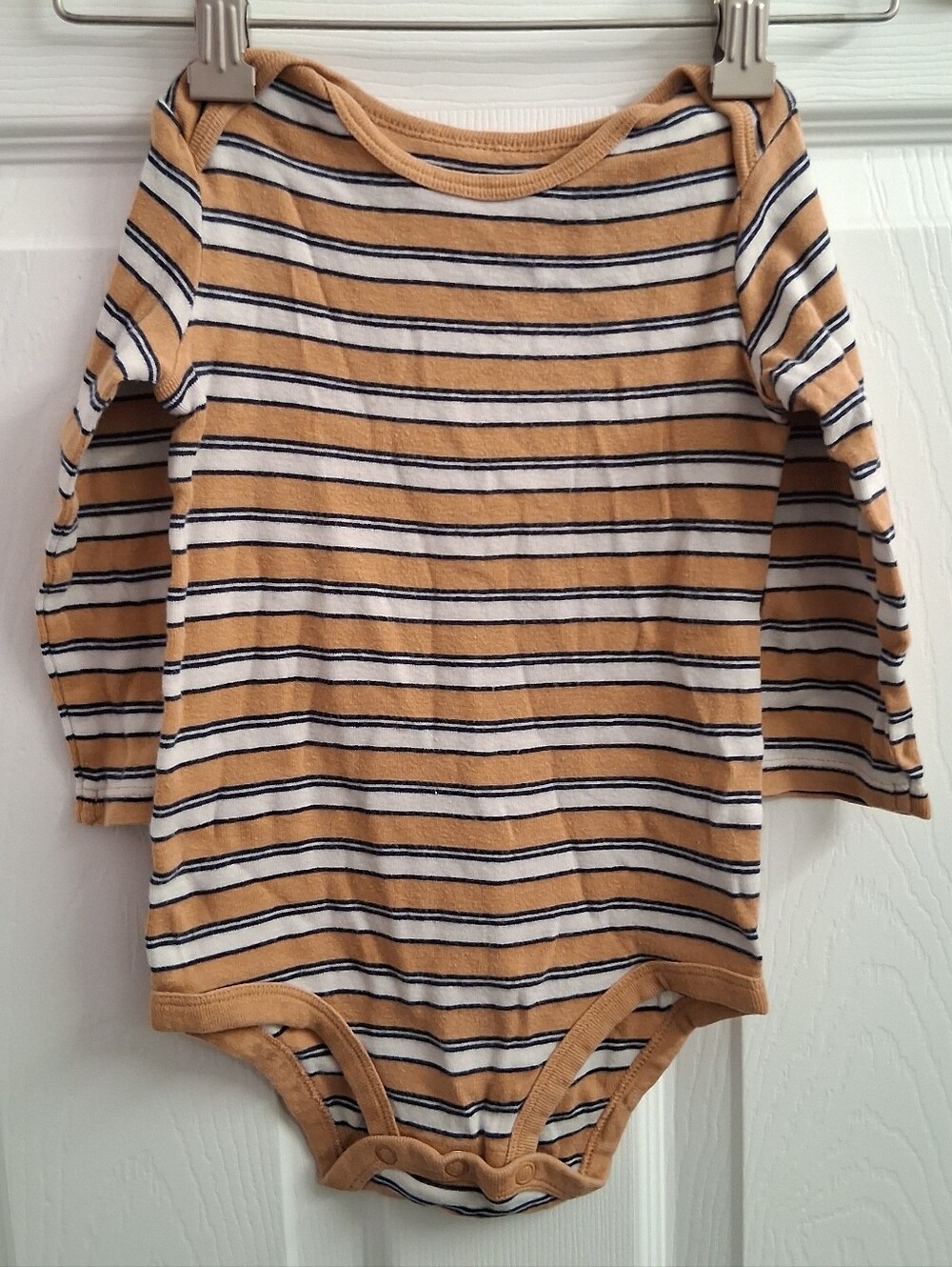 Carters 18 Months Striped Long Sleeve Bodysuit